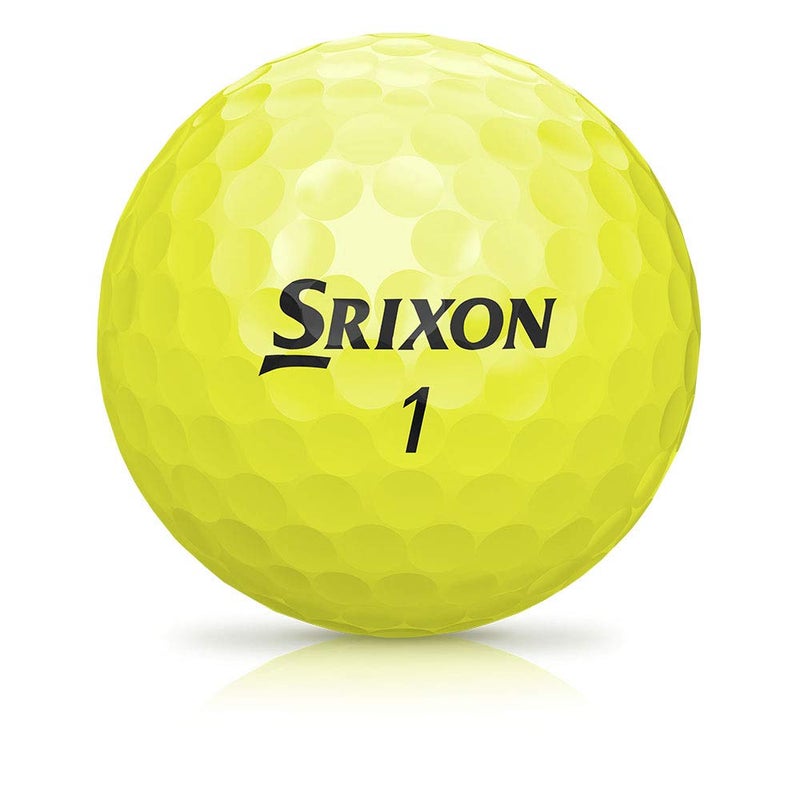 Srixon كرات جولف سريكسون سوفت فيل، صفراء (دزينة واحدة) - Image 2